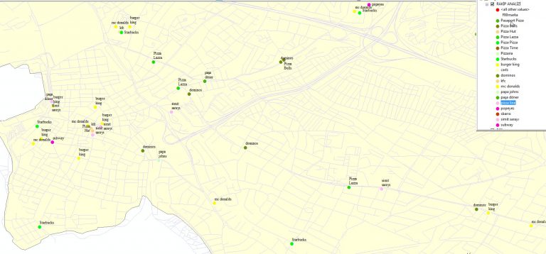 önemli yerler,harita,cbs,yoğunluk,gis,işyeri,dükkan,cami,okul,poi,yol,seçim,2019