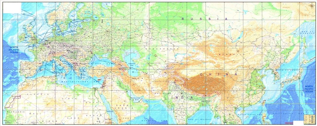 Dünya Fiziki Harita