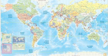 dünya siyasi harita 3